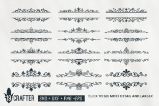 Decorative Floral Swirl: Clean Vectors for Craft