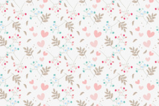 Elevating Visual Storytelling with the Sweet Floral and Tiny Heart Seamless Pattern