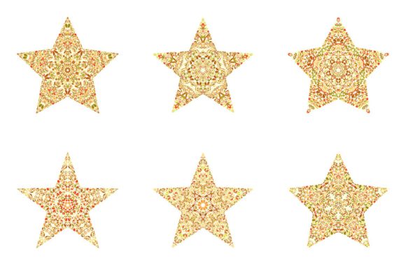 Explore 6 Floral Pentagram Star Designs