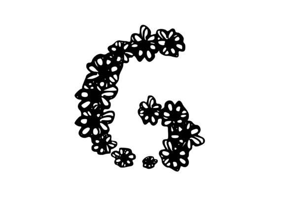 Explore the Beauty of Mono Letter ‘G’ Floral