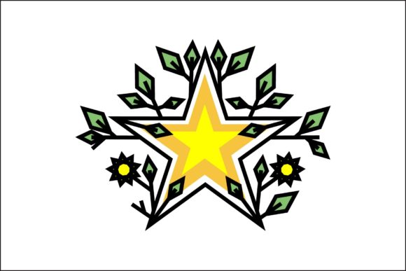 Exploring the Versatility and Elegance of the Star Floral Graphic Template