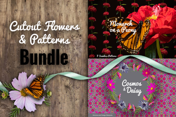 Floral Bundle - Cutout Flowers: A Practical Guide to Botanical Design Assets
