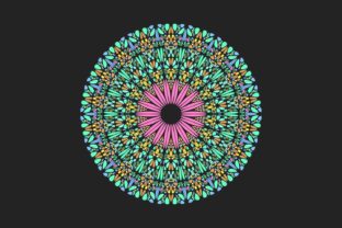 Floral Mandala Logo Template for Brand Identity