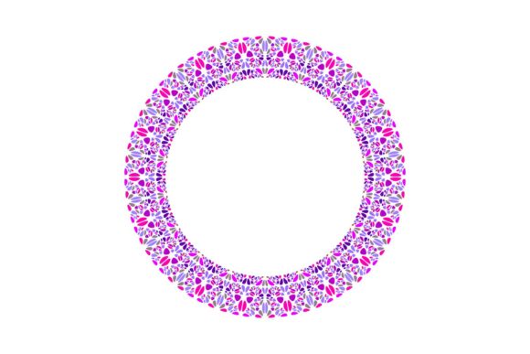 Strategic Use of the Floral Wreath Circle in Visual Branding and Design